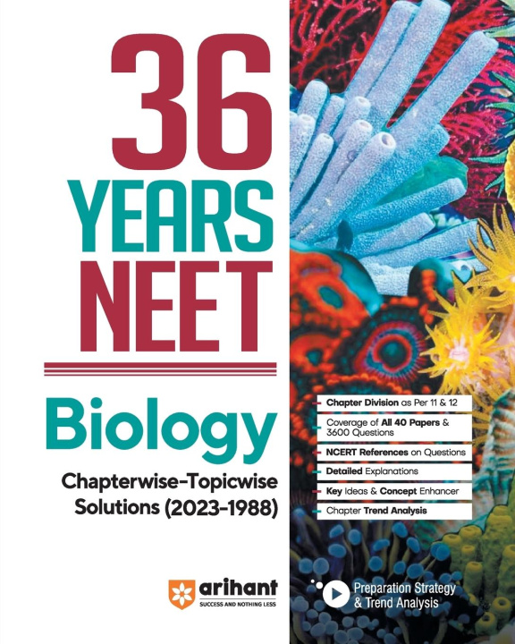 Buch 36 Years' Chapterwise Topicwise Solutions NEET Biology 1988-2023 Monika Thakur