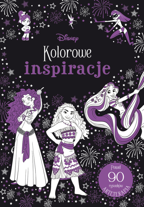 Buch Arteterapia Kolorowe inspiracje Disney Praca zbiorowa