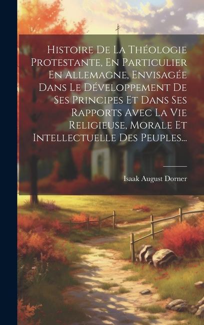 Kniha Histoire De La Théologie Protestante, En Particulier En Allemagne, Envisagée Dans Le Développement De Ses Principes Et Dans Ses Rapports Avec La Vie R 