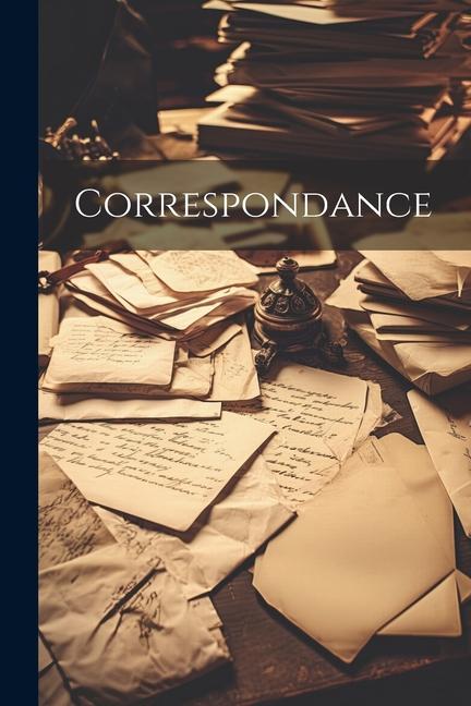 Книга correspondance Anonymous