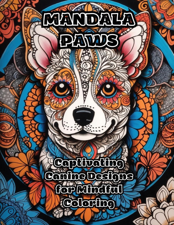 Book Mandala Paws ColorZen