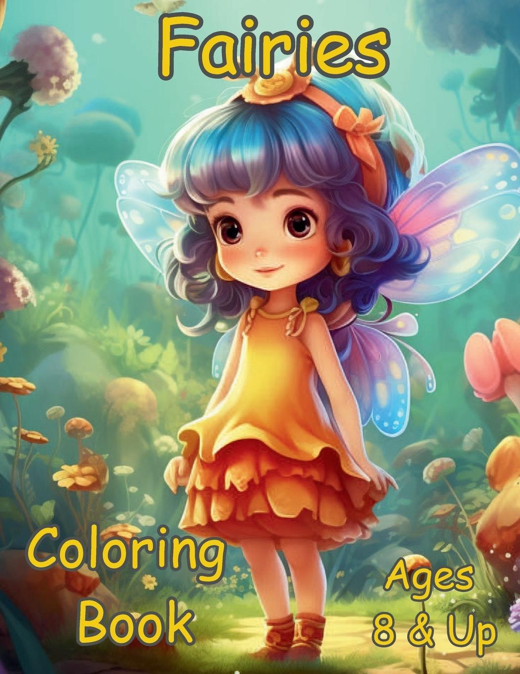 Книга Fairies Coloring Book 