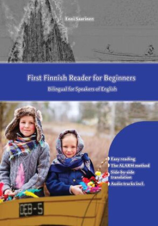 Книга Learn Finnish with First Finnish Reader for Beginners 