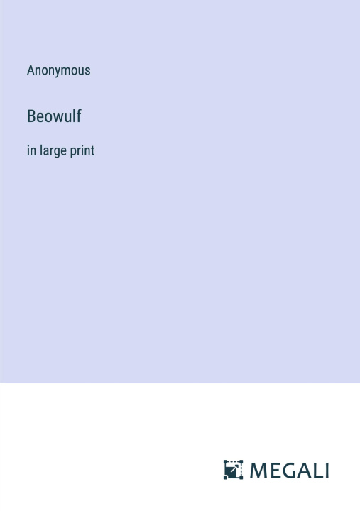 Knjiga Beowulf Anonymous