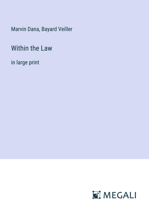 Buch Within the Law Bayard Veiller