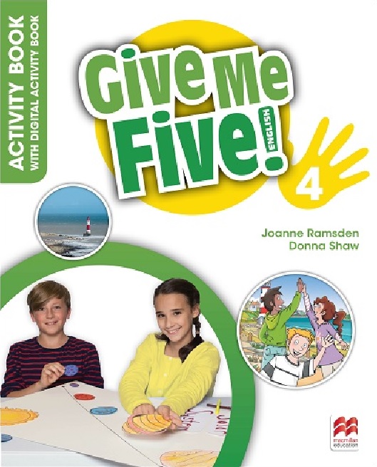 Book Give Me Five! 4. Activity Book + kod online. Wydanie 2023 