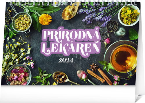 Calendar / Agendă Prírodná lekáreň 2024 - stolový kalendár 