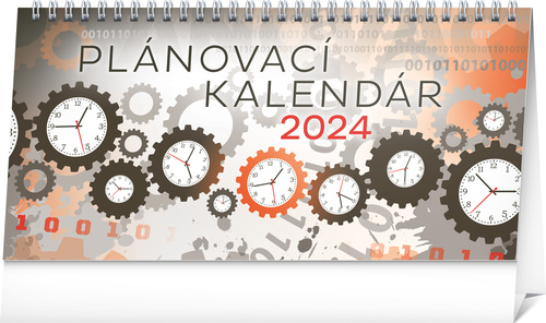 Календар/тефтер Plánovací kalendár 2024 - stolový kalendár 