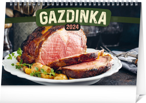 Календар/тефтер Gazdinka 2024 - stolový kalendár 