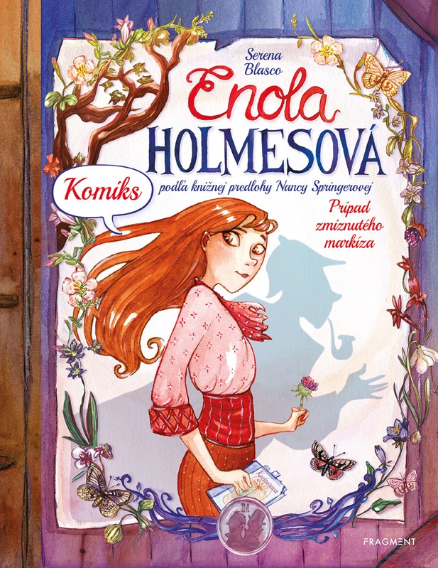Книга Enola Holmesová: Prípad zmiznutého markíza - KOMIKS Serena Blascová