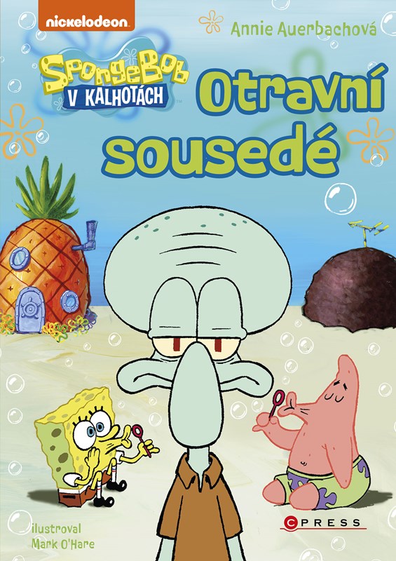 Knjiga SpongeBob – Otravní sousedé Annie Auerbachová