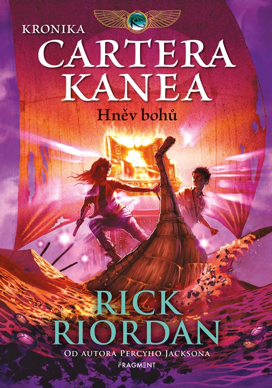 Kniha Kronika Cartera Kanea - Hněv bohů Rick Riordan