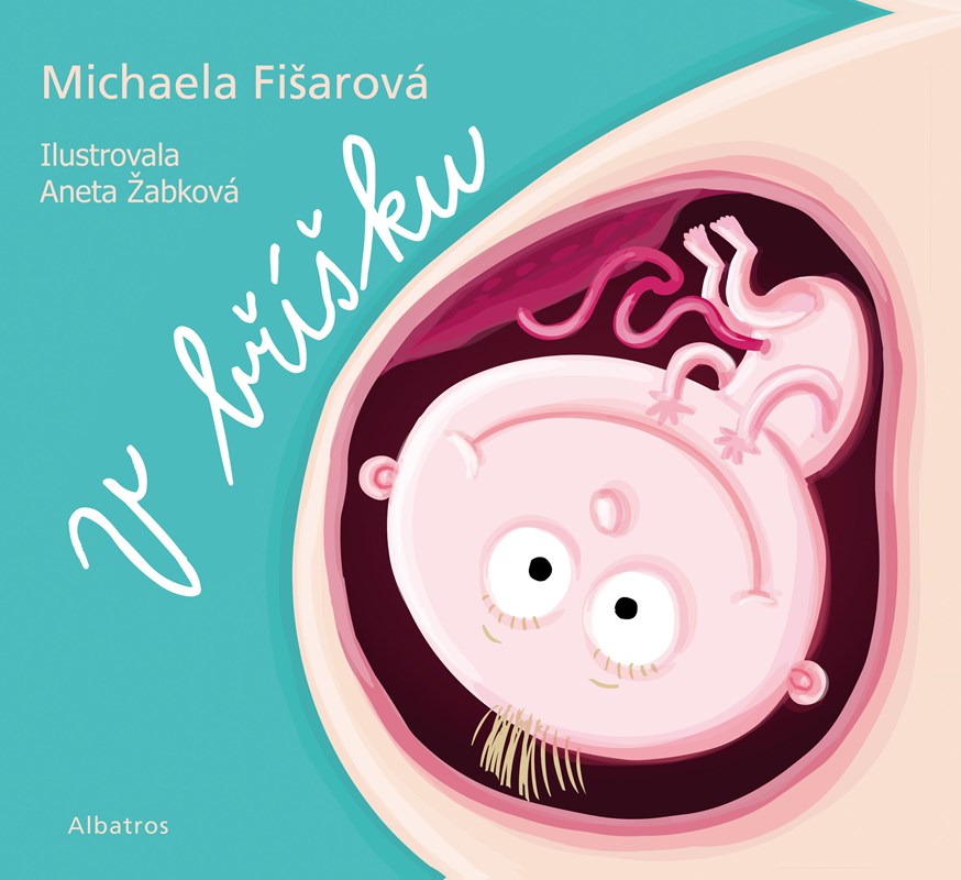 Książka V bříšku Michaela Fišarová