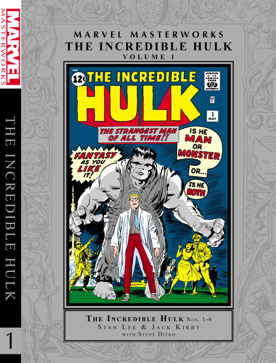 Könyv Marvel Masterworks: The Incredible Hulk Vol. 1 Jack Kirby