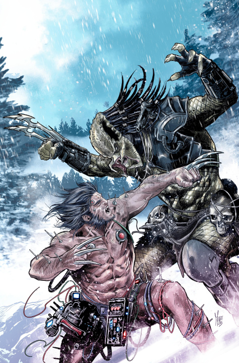 Книга Predator vs. Wolverine 