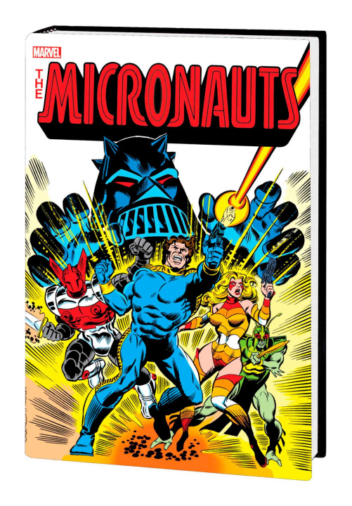 Carte Micronauts: The Original Marvel Years Omnibus Vol. 1 Cockrum Cover Michael Golden