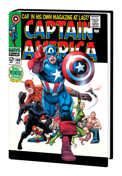 Книга Captain America Omnibus Vol. 1 [New Printing 2] Roy Thomas