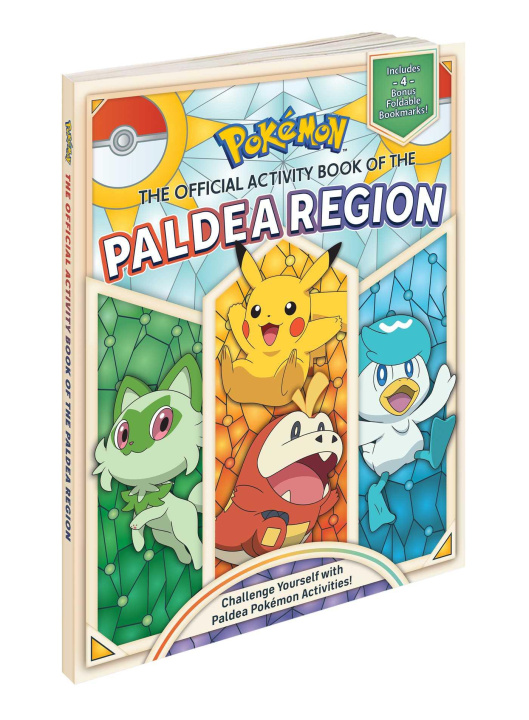 Kniha Pokémon the Official Activity Book of the Paldea Region 