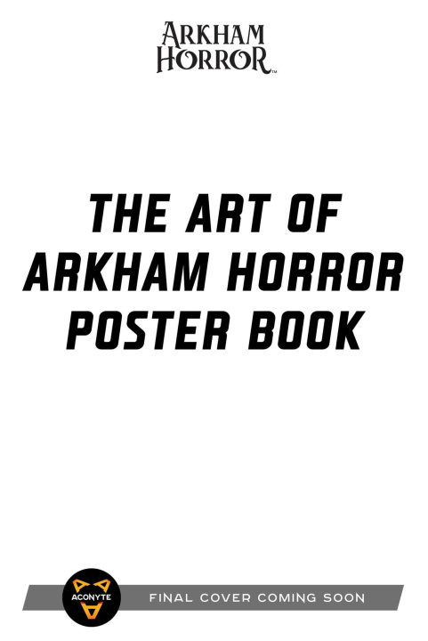 Book The Art of Arkham Horror Poster Book 