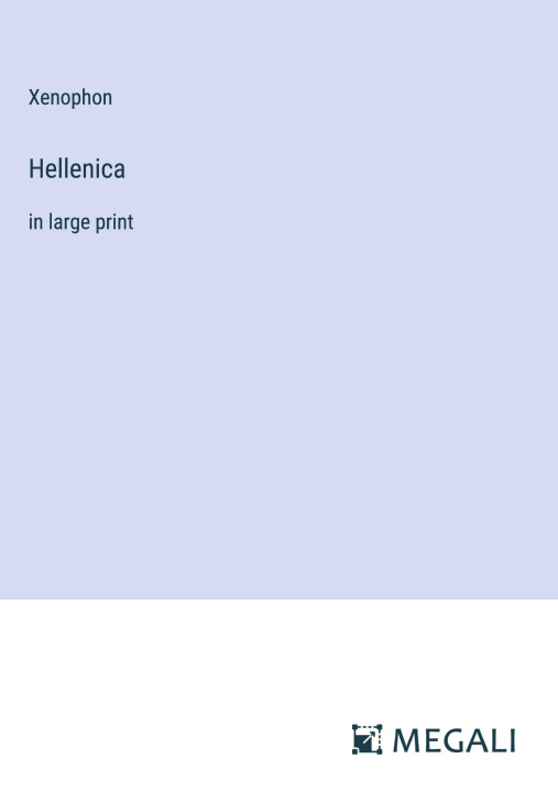 Knjiga Hellenica Xenophon
