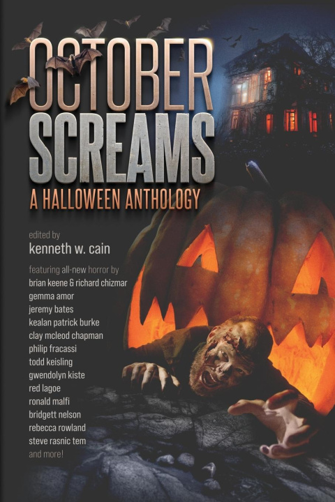 Book October Screams: A Halloween Anthology Brian Keene