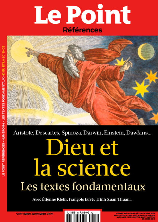 Könyv Le Point Références N°94 : Dieu et la Sciences - septembre-novembre 2023 