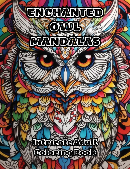 Knjiga Enchanted Owl Mandalas 