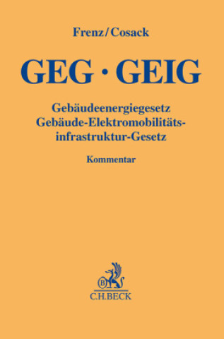 Kniha Gebäudeenergiegesetz Tilman Cosack