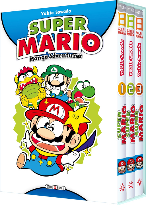 Kniha Super Mario Manga Adventures - Coffret T01 A T03 