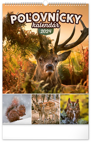 Calendar / Agendă Poľovnícky 2024 - nástenný kalendár 