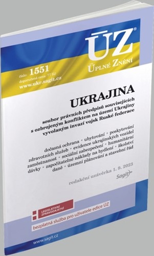 Könyv ÚZ 1551 Ukrajina 