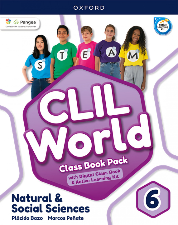 Kniha NATURAL & SOCIAL 6 COURSEBOOK. CLIL WORLD 2023 