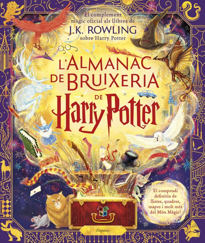 Könyv LALMANAC DE BRUIXERIA DE HARRY POTTER ROWLING