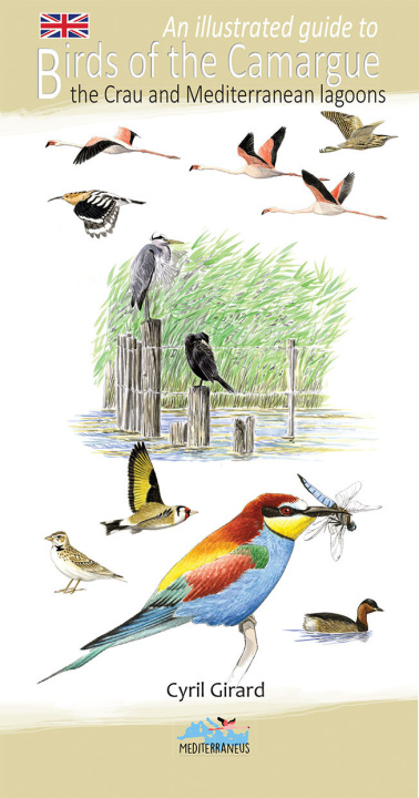 Kniha An illustrated guide to birds of the Camargue the crau and Mediterranean lagoons GIRARD
