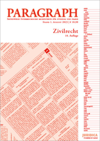 Könyv Paragraph - Zivilrecht Andreas Riedler