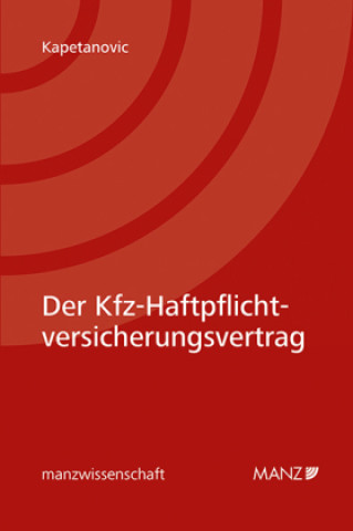 Book Der KfZ-Haftpflichtversicherungsvertrag Ida Kapetanovic