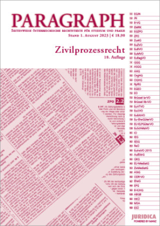 Kniha Paragraph - Zivilprozessrecht Astrid Deixler-Hübner