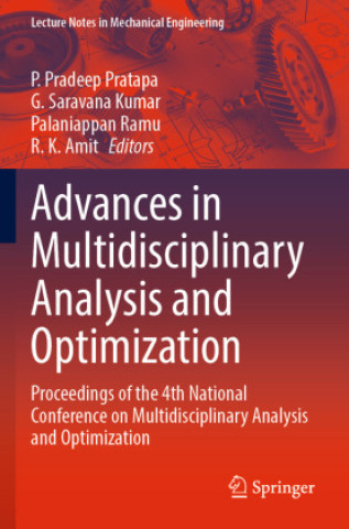 Book Advances in Multidisciplinary Analysis and Optimization P. Pradeep Pratapa