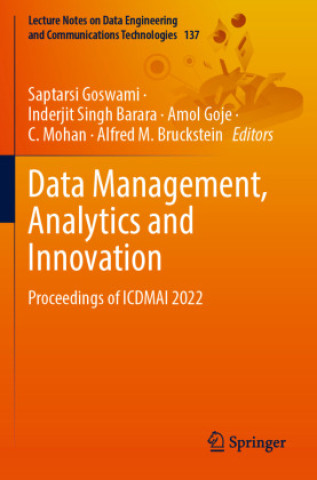 Knjiga Data Management, Analytics and Innovation Saptarsi Goswami
