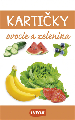 Printed items Ovocie a zelenina Kartičky 
