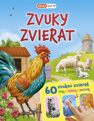 Kniha Zvuky zvierat 