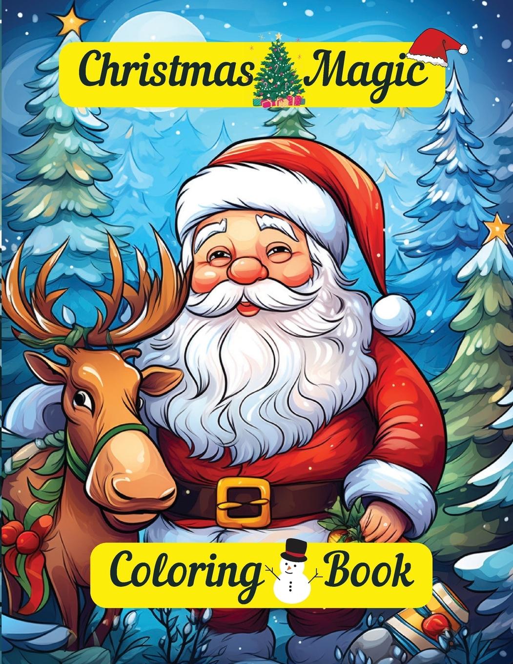 Kniha Christmas Magic Coloring Book 