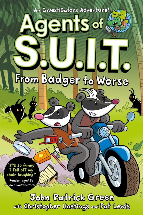 Book Agents of S.U.I.T.: From Badger to Worse John Patrick Green