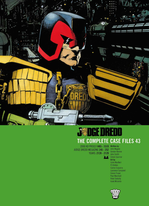 Kniha Judge Dredd: The Complete Case Files 43 John Wagner
