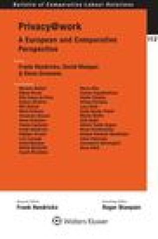 Buch Privacy@Work Frank Hendrickx