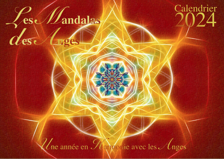 Kalendář/Diář Les Mandalas des Anges Calendrier 2024 
