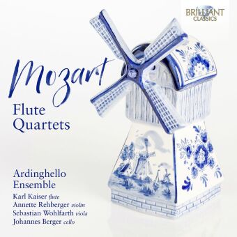 Hanganyagok Mozart: Flute Quartets, 1 Audio-CD Karl Kaiser