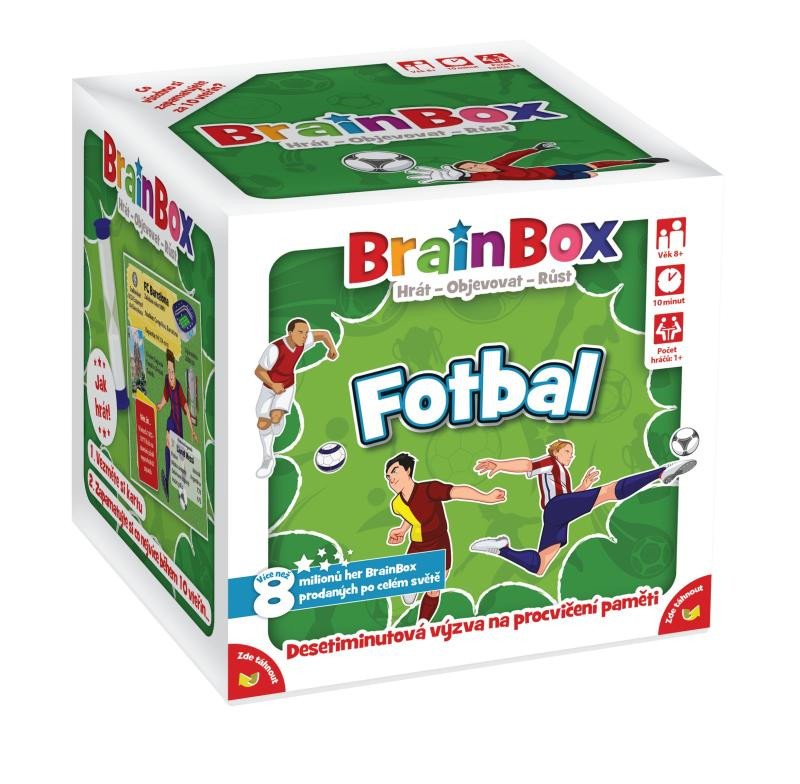 Hra/Hračka BrainBox - fotbal (postřehová a vědomostní hra) 