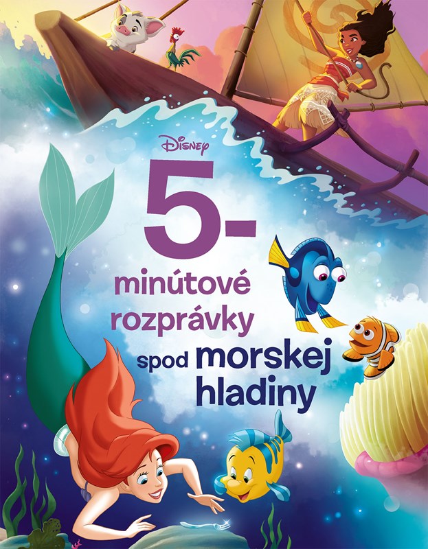 Kniha Disney - 5-minútové rozprávky spod morskej hladiny 