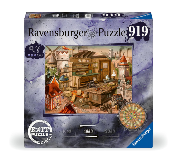 Game/Toy Ravensburger Exit Puzzle the Circle 17447 - Anno 1883 - 919 Teile Puzzle 14 Jahren 
